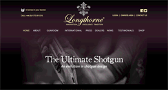 Desktop Screenshot of longthorneguns.com